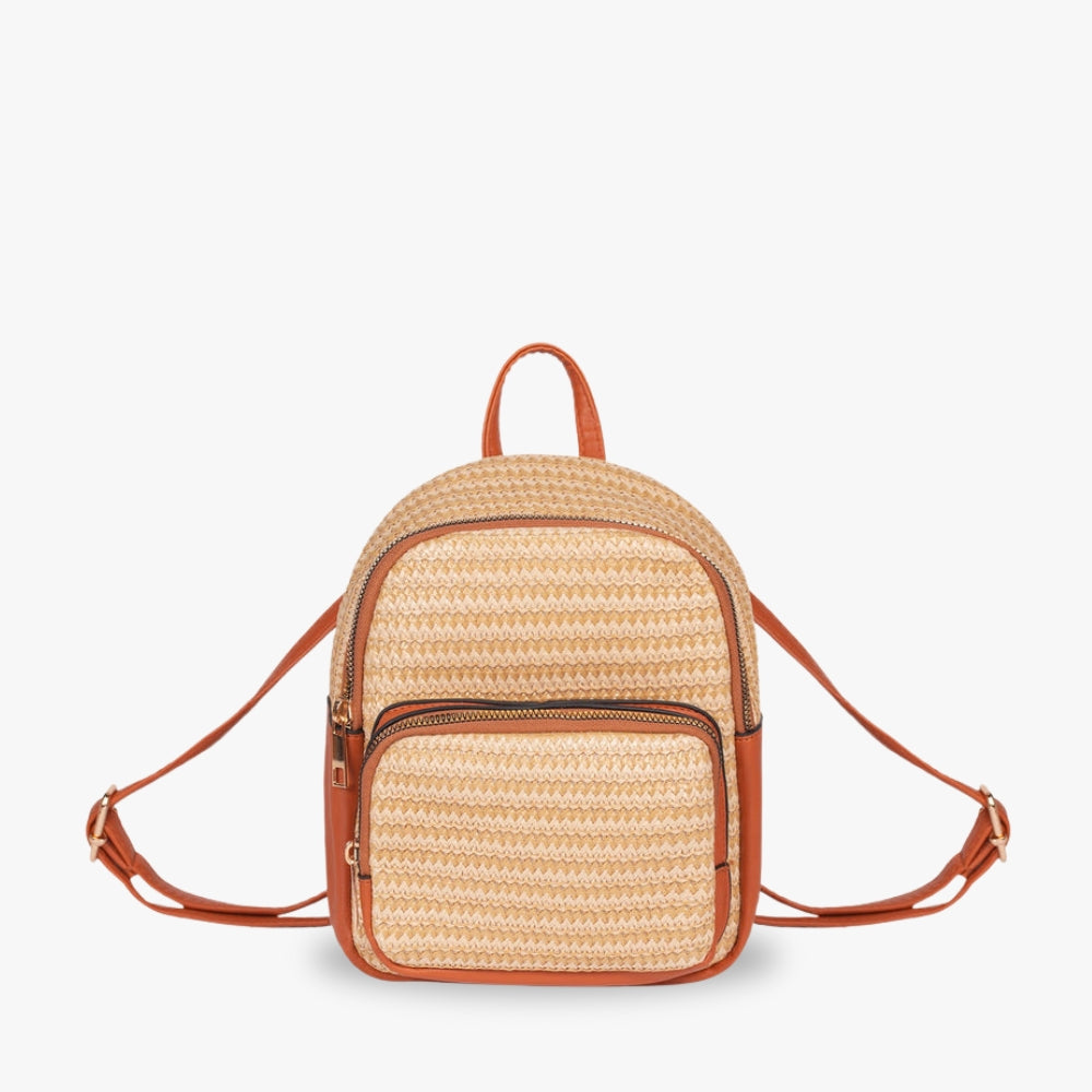 Lovel | Straw Backpack