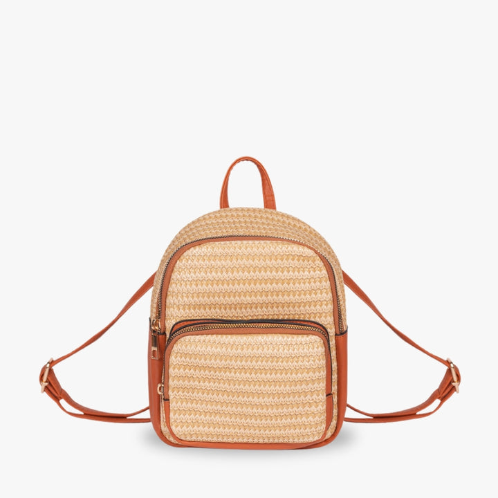 Lovel | Straw Backpack
