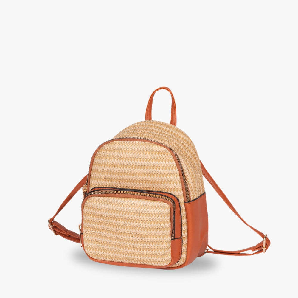 Lovel | Straw Backpack